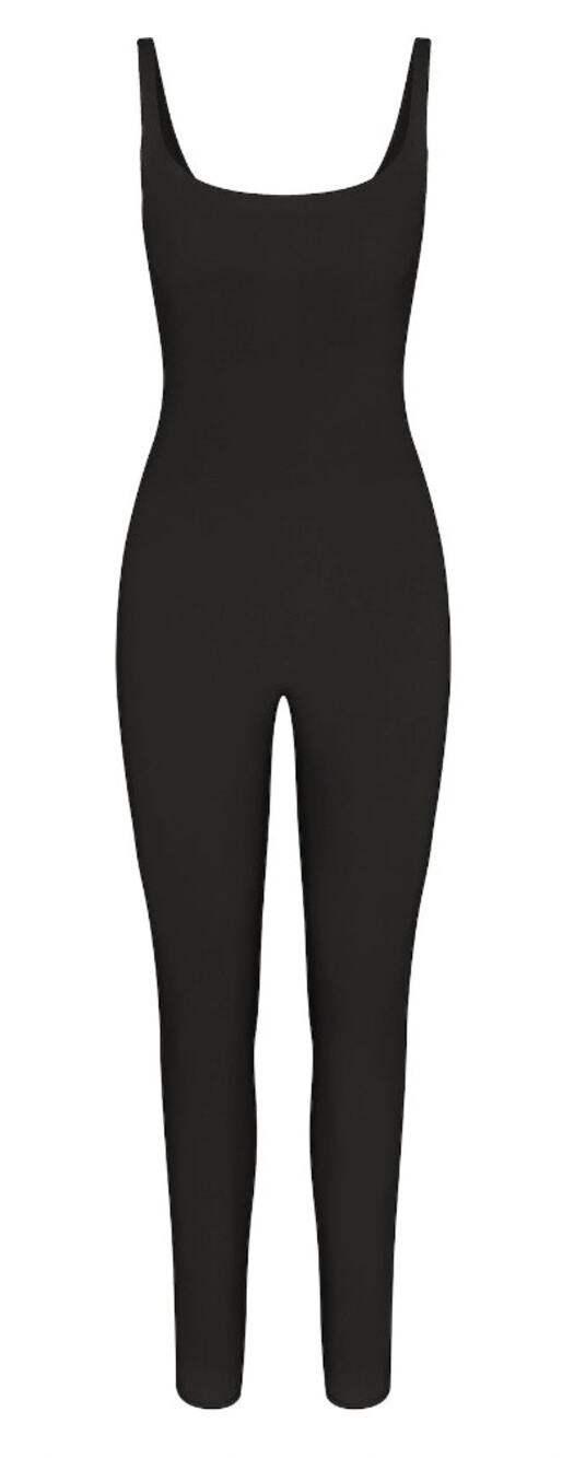 Skims Fits Everybody Full Body Black Onyx Bodysuit New with tags Size XL